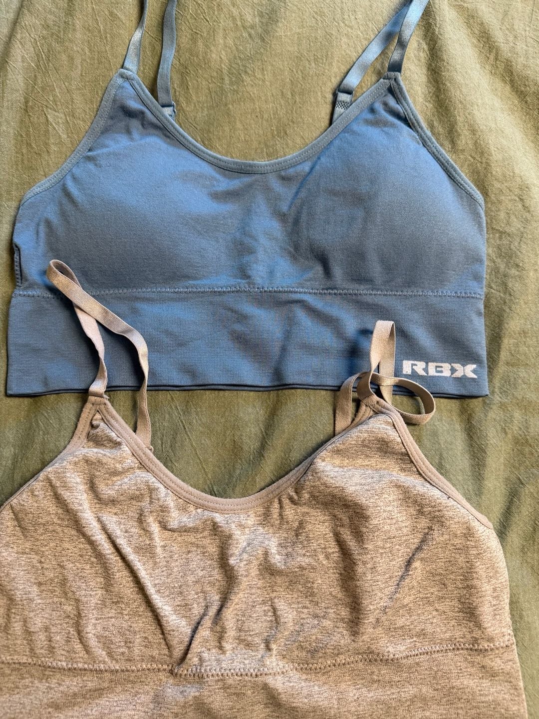 RBX Seamless Longline Bralette 2-Pack Blue / grey / 139 5