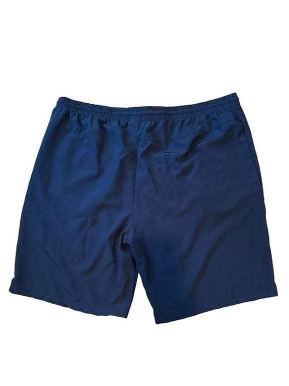 11 Degrees Navy Blue Athletic Gym Shorts with Zip Pockets Size 4XL 6