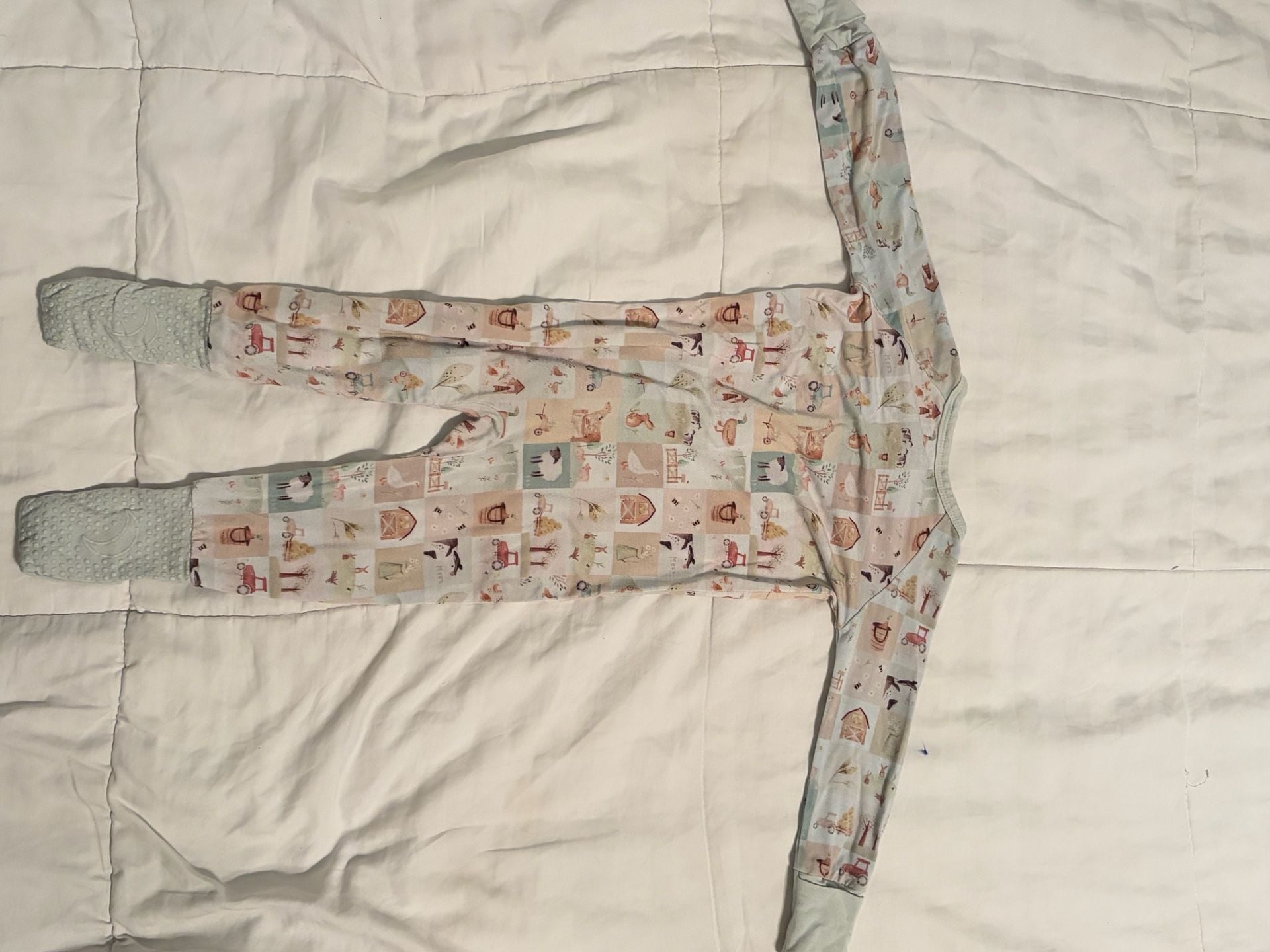 The Sleepy Sloth Farm Days Bamboo Sleeper Size 3-6M Multi 6
