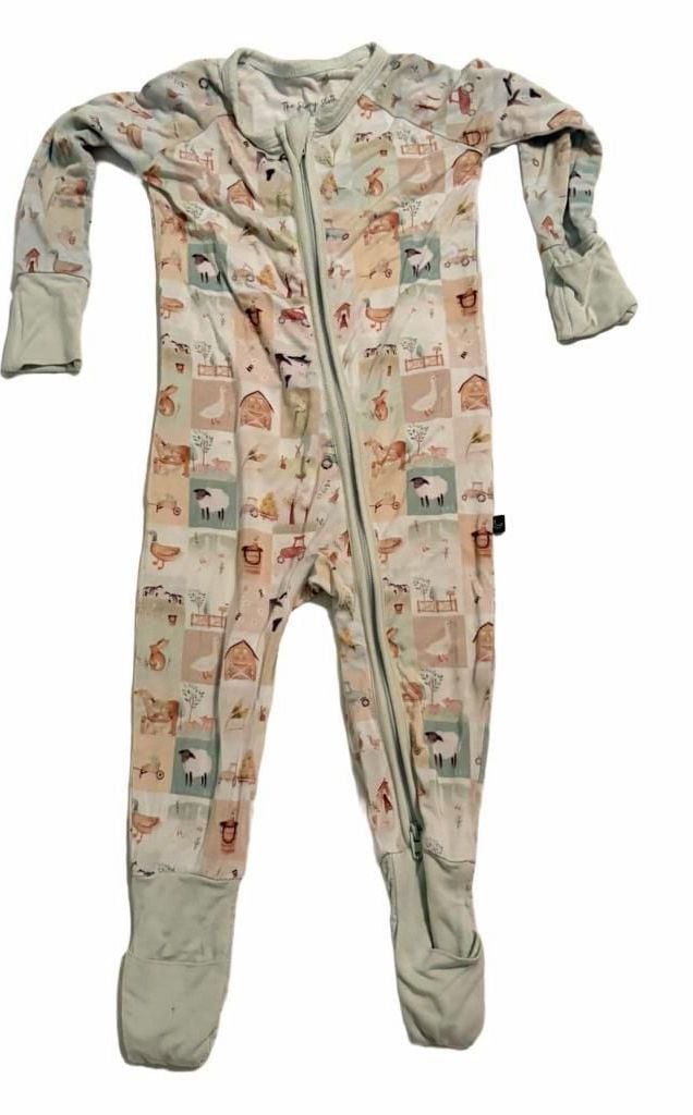The Sleepy Sloth Farm Days Bamboo Sleeper Size 3-6M Multi 2