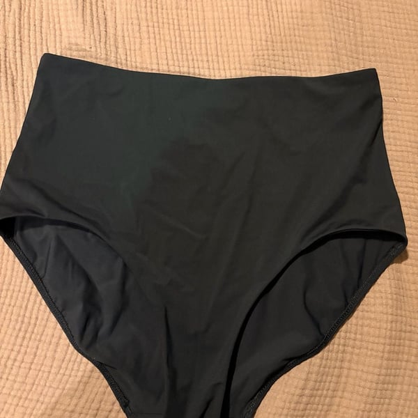 lululemon High Rise Swim Bottom Size 8 Black