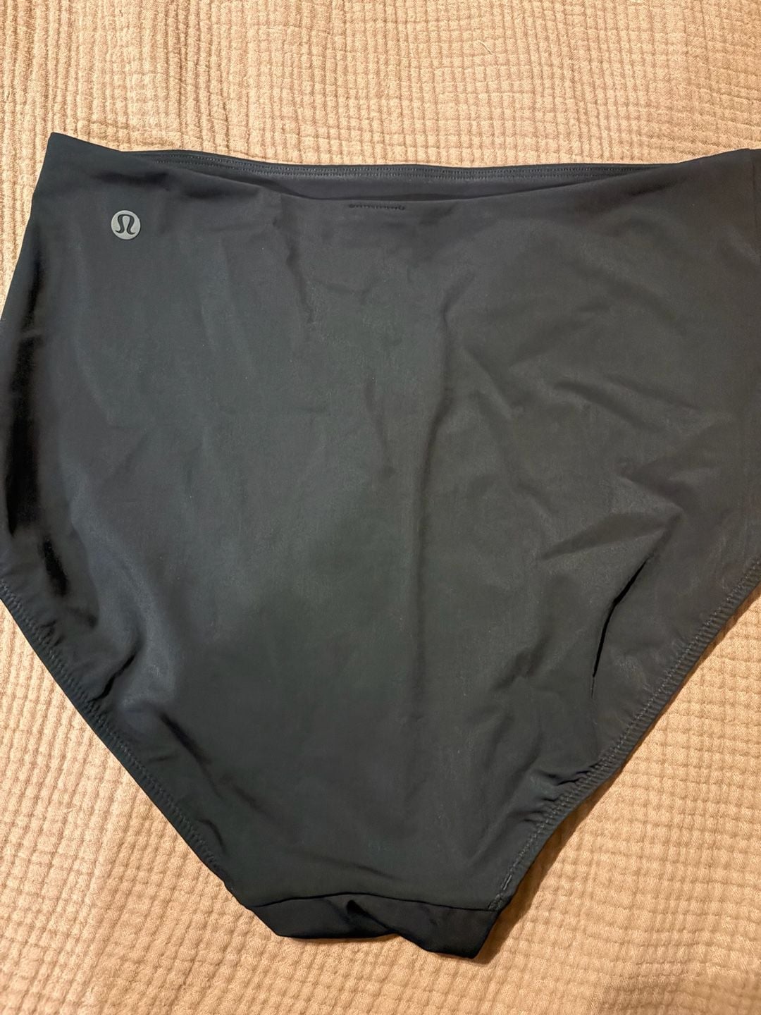 lululemon High Rise Swim Bottom Size 8 Black 3