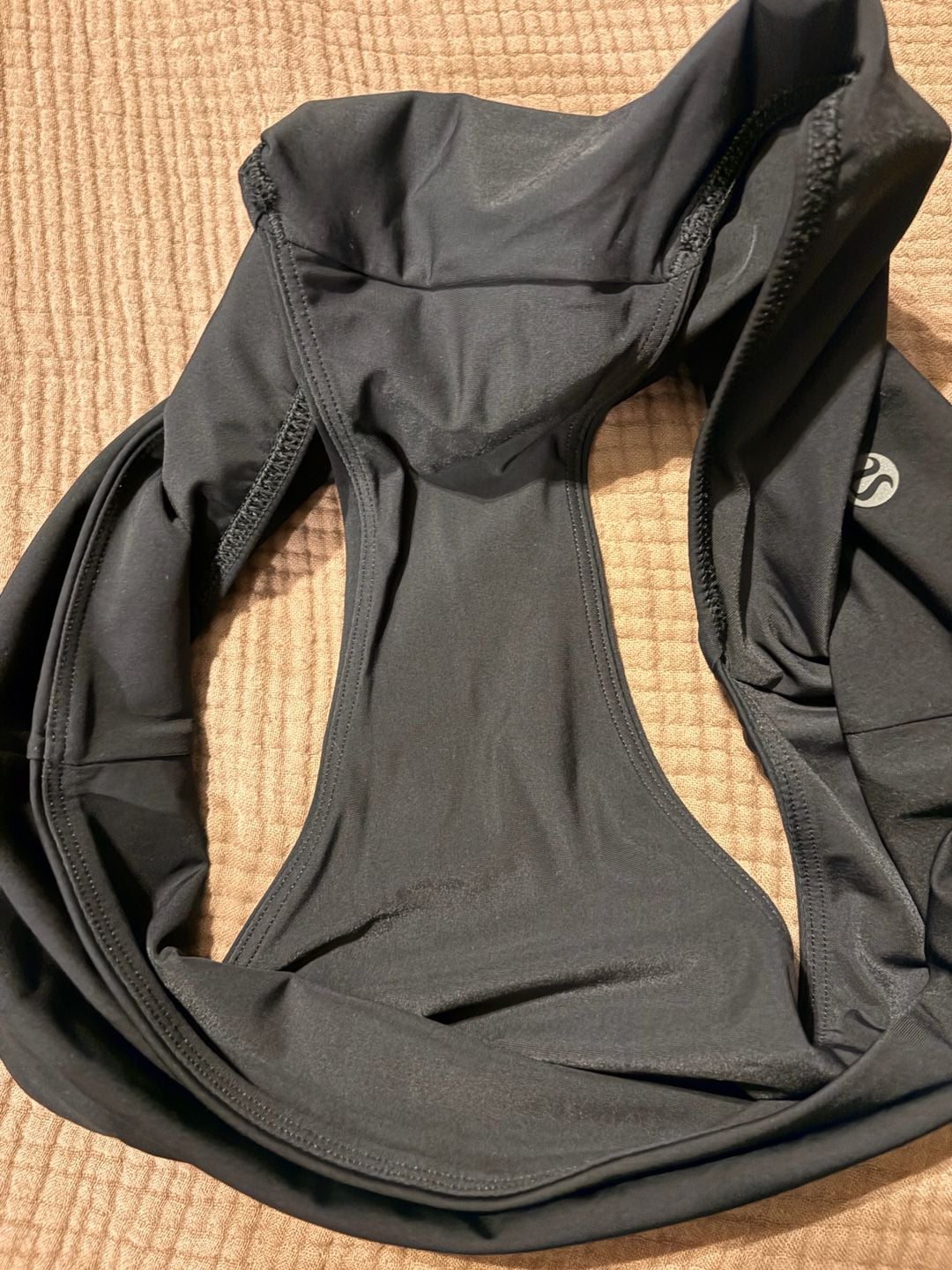 lululemon High Rise Swim Bottom Size 8 Black 5