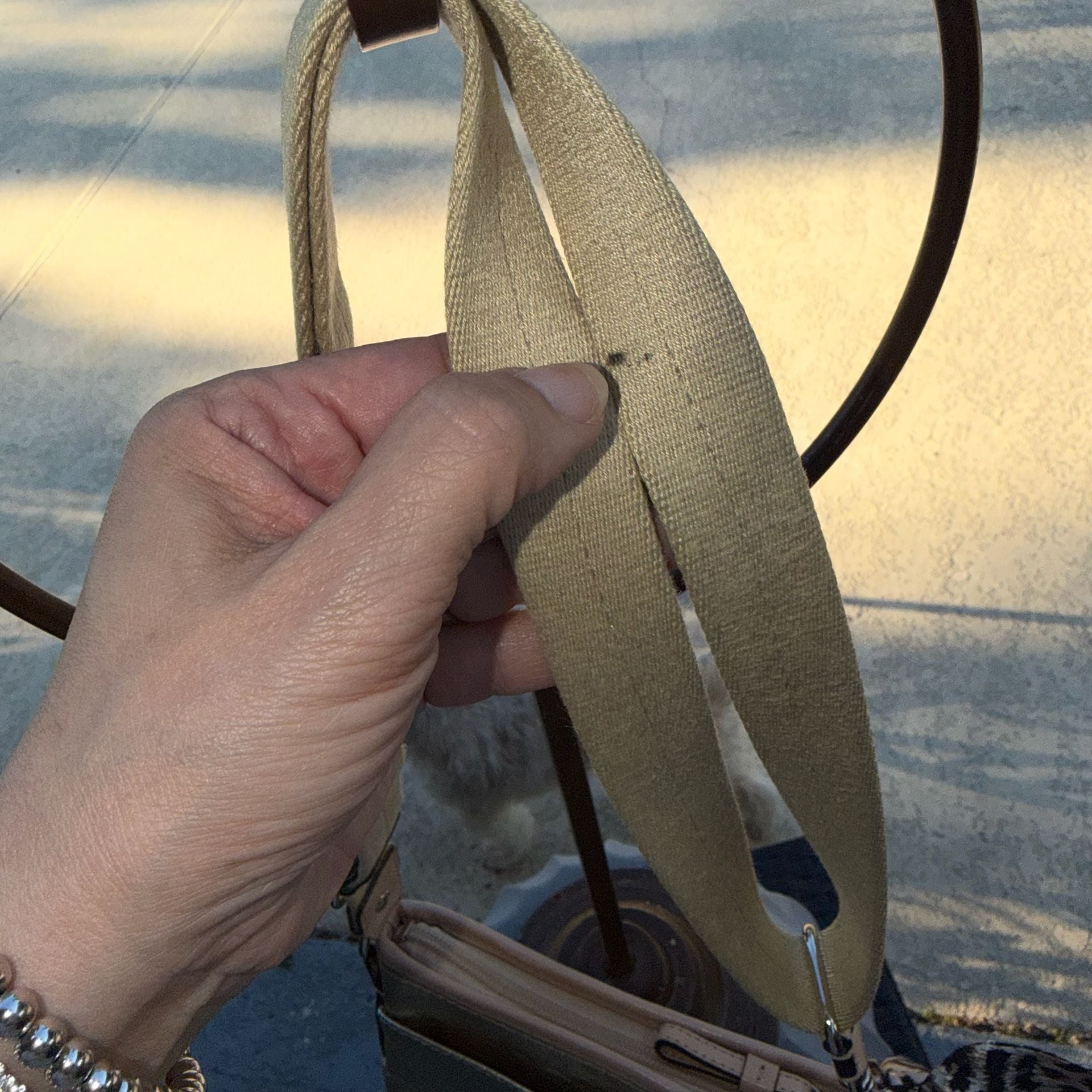 Coach Metallic Gold Leather Crossbody Bag
#60T926 14