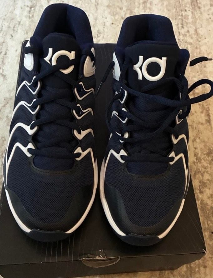 Nike KD 17 TB Size 8 College Navy Basketball Shoes 2