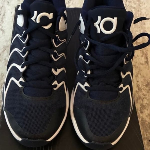 Nike KD 17 TB Size 8 College Navy Basketball Shoes