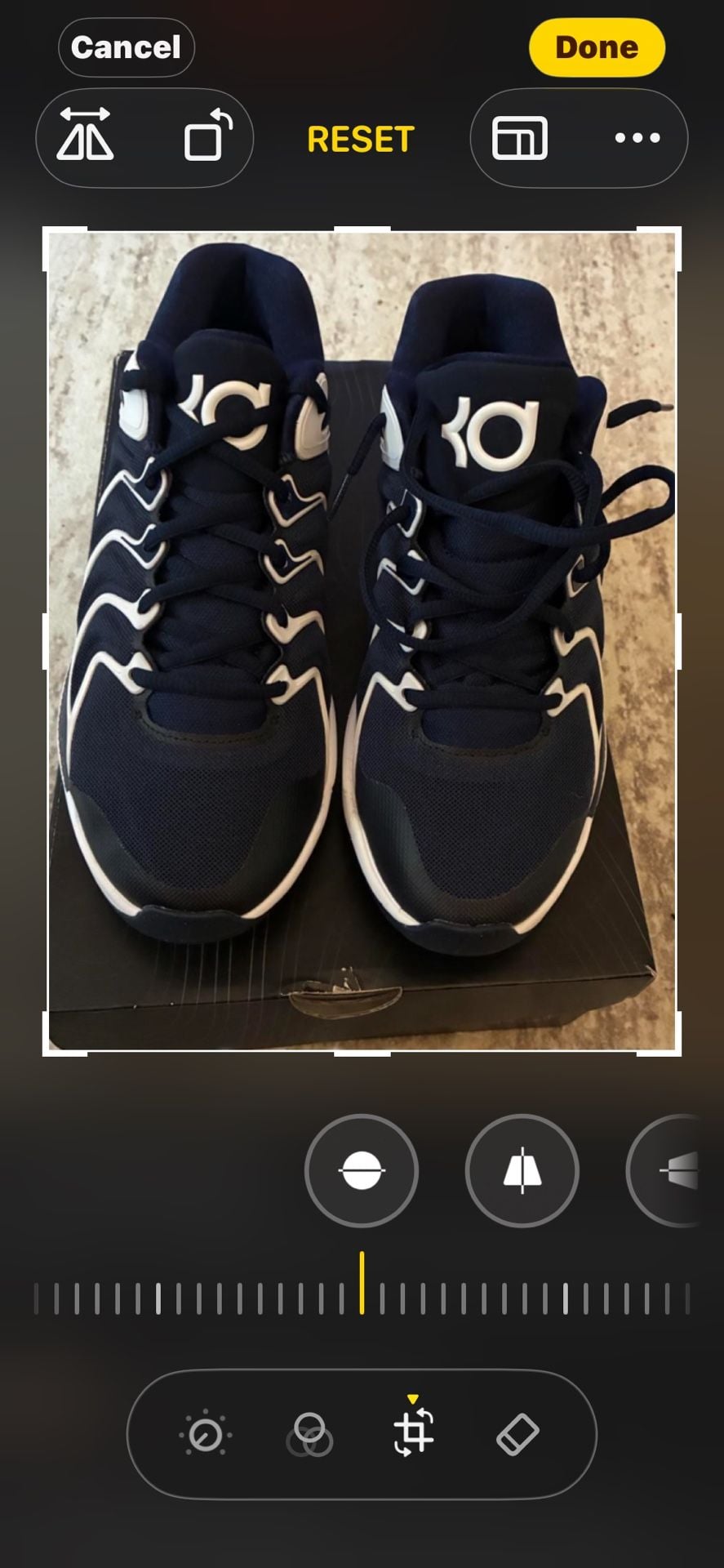 Nike KD 17 TB Size 8 College Navy Basketball Shoes 4