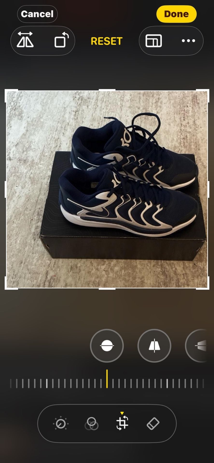 Nike KD 17 TB Size 8 College Navy Basketball Shoes 10