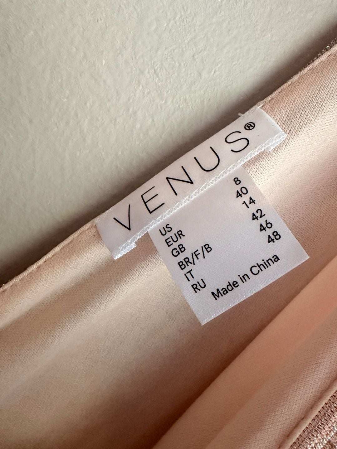 Venus Hanky Hem Shimmer Dress M (8-10) 5