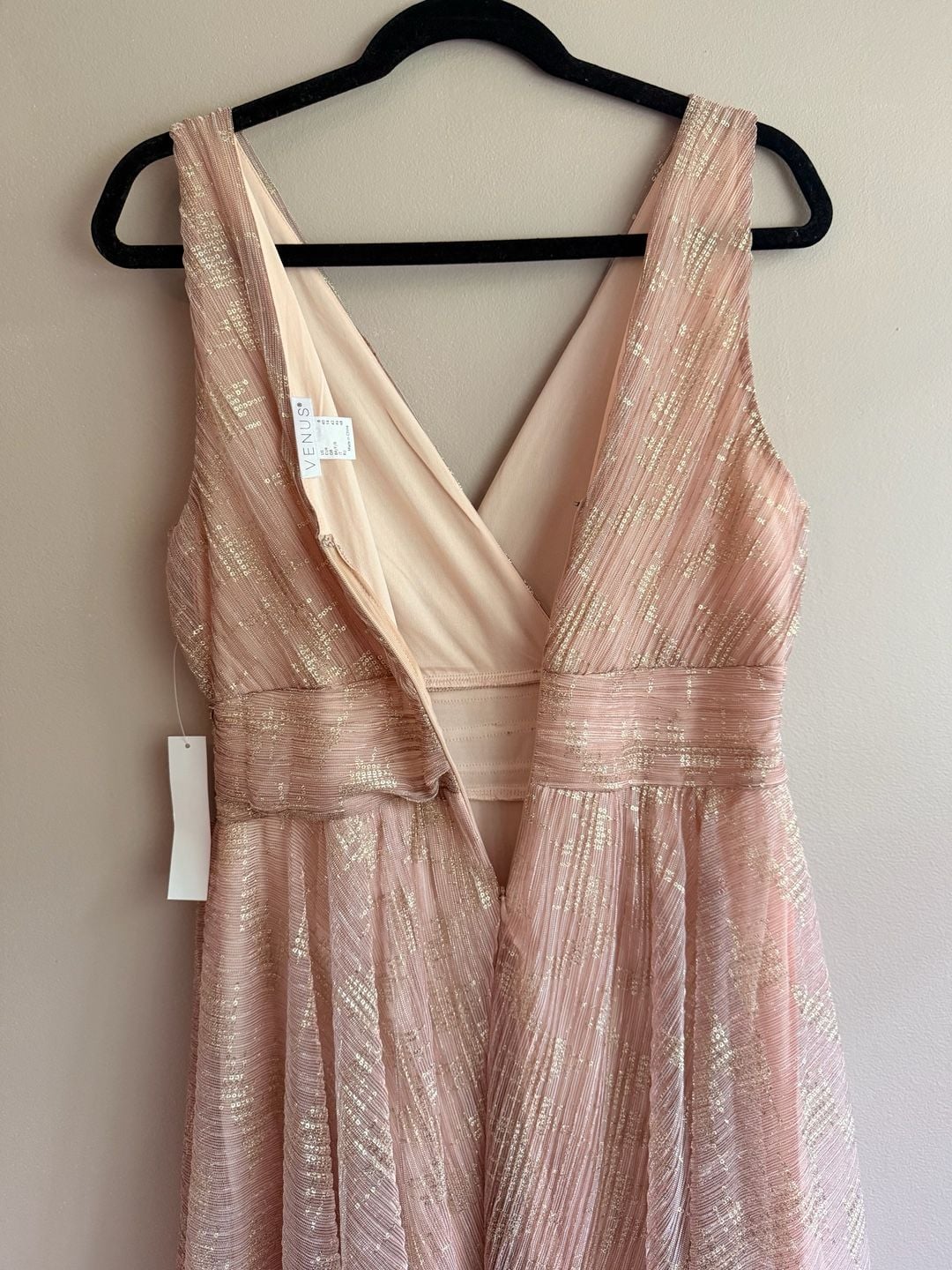 Venus Hanky Hem Shimmer Dress M (8-10) 11