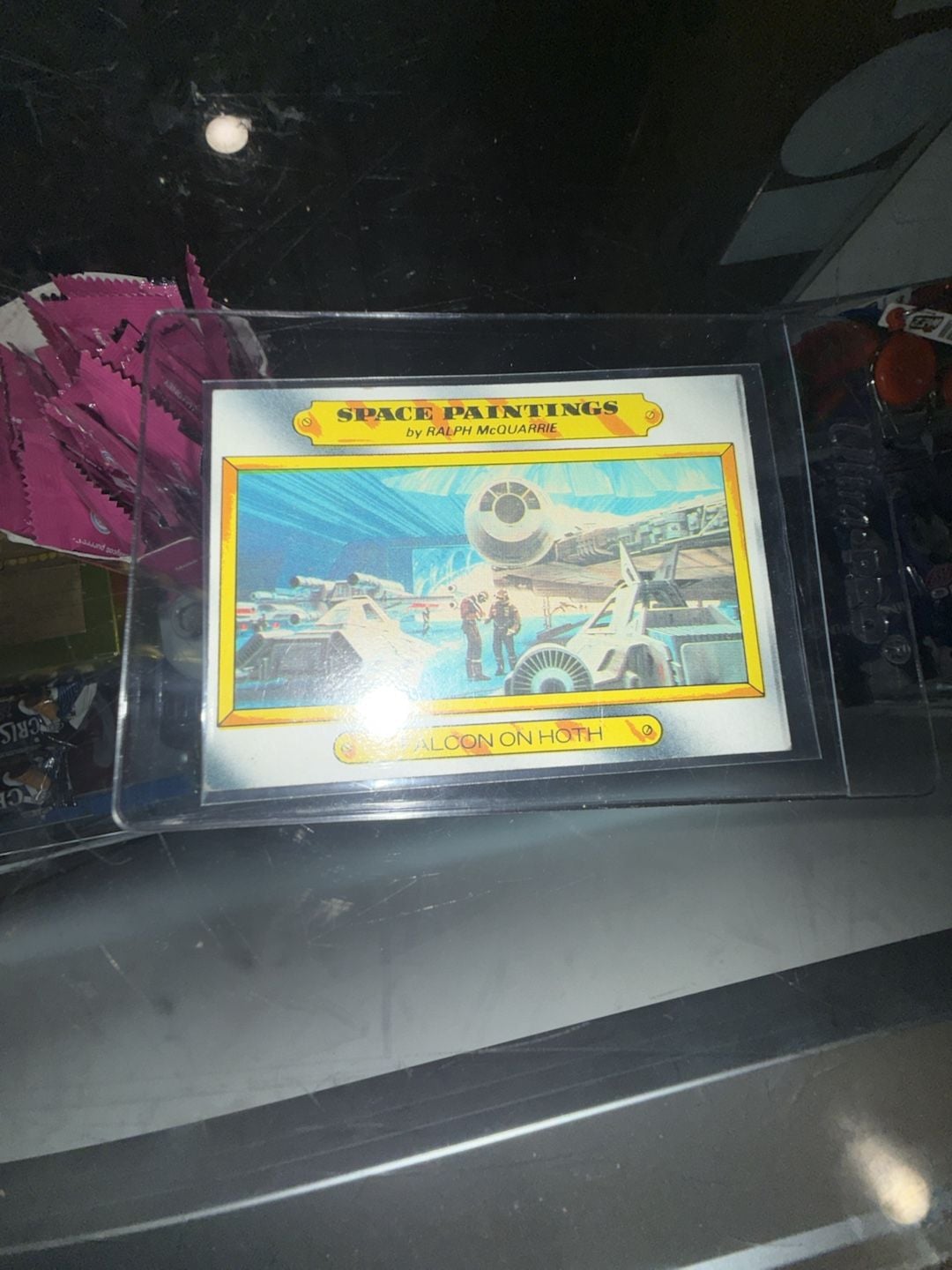 1980 Topps Star Wars: The Empire Strikes Back Falcon on Hoth #119 2