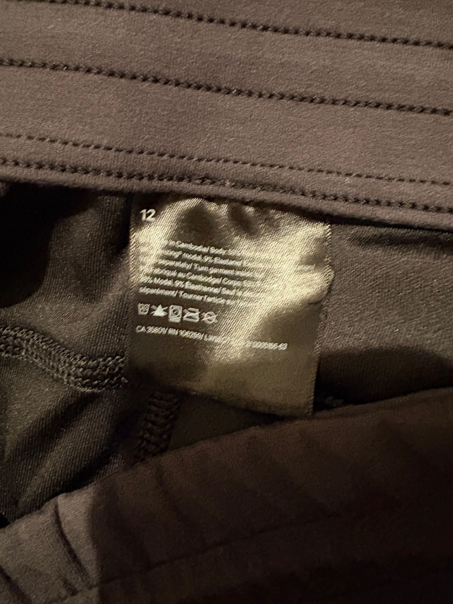Lululemon Softstreme High-Rise Pant Size 12 Black 4