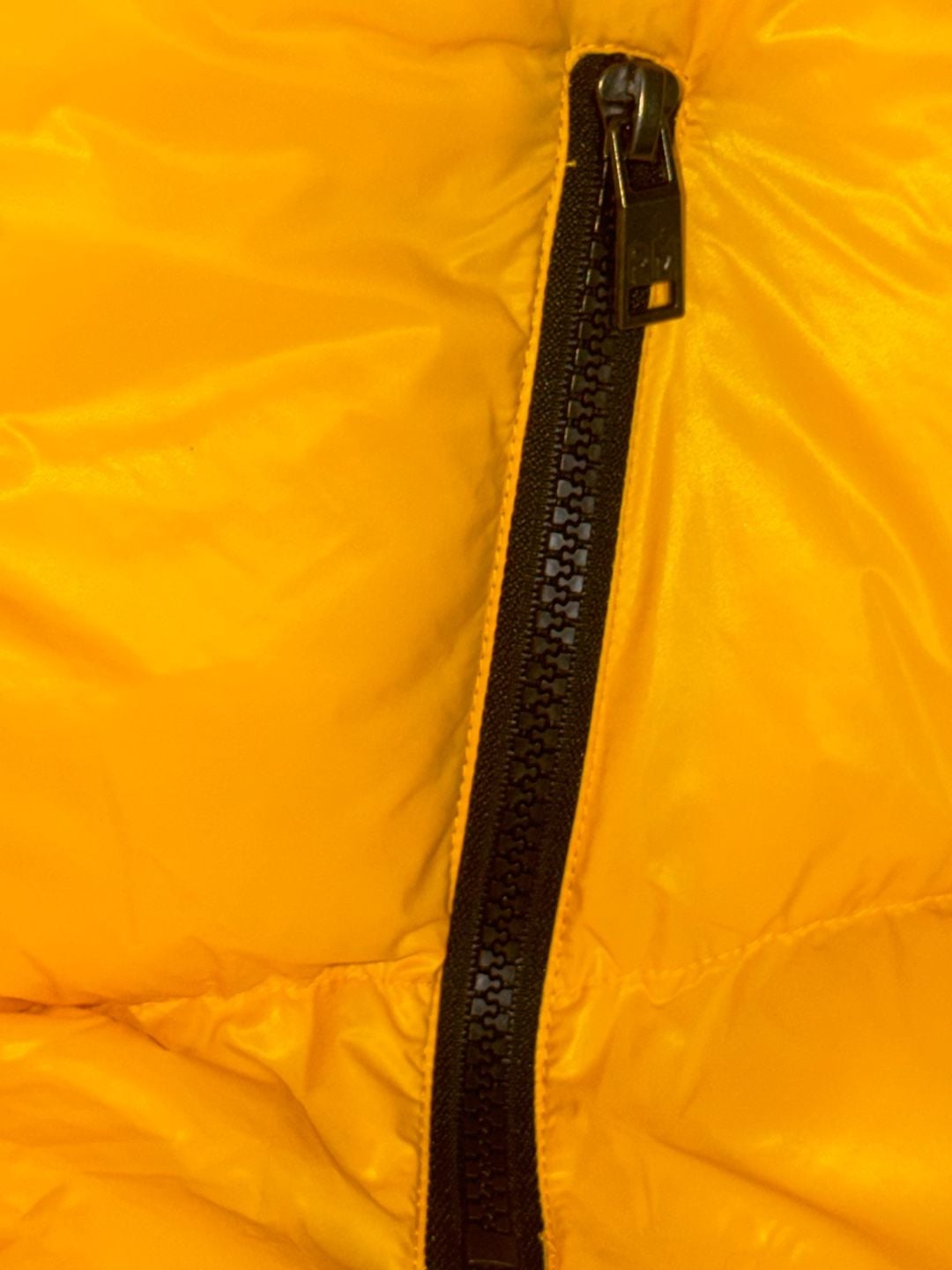 Rebel Minds Puffer Jacket Size S Yellow Hooded 5