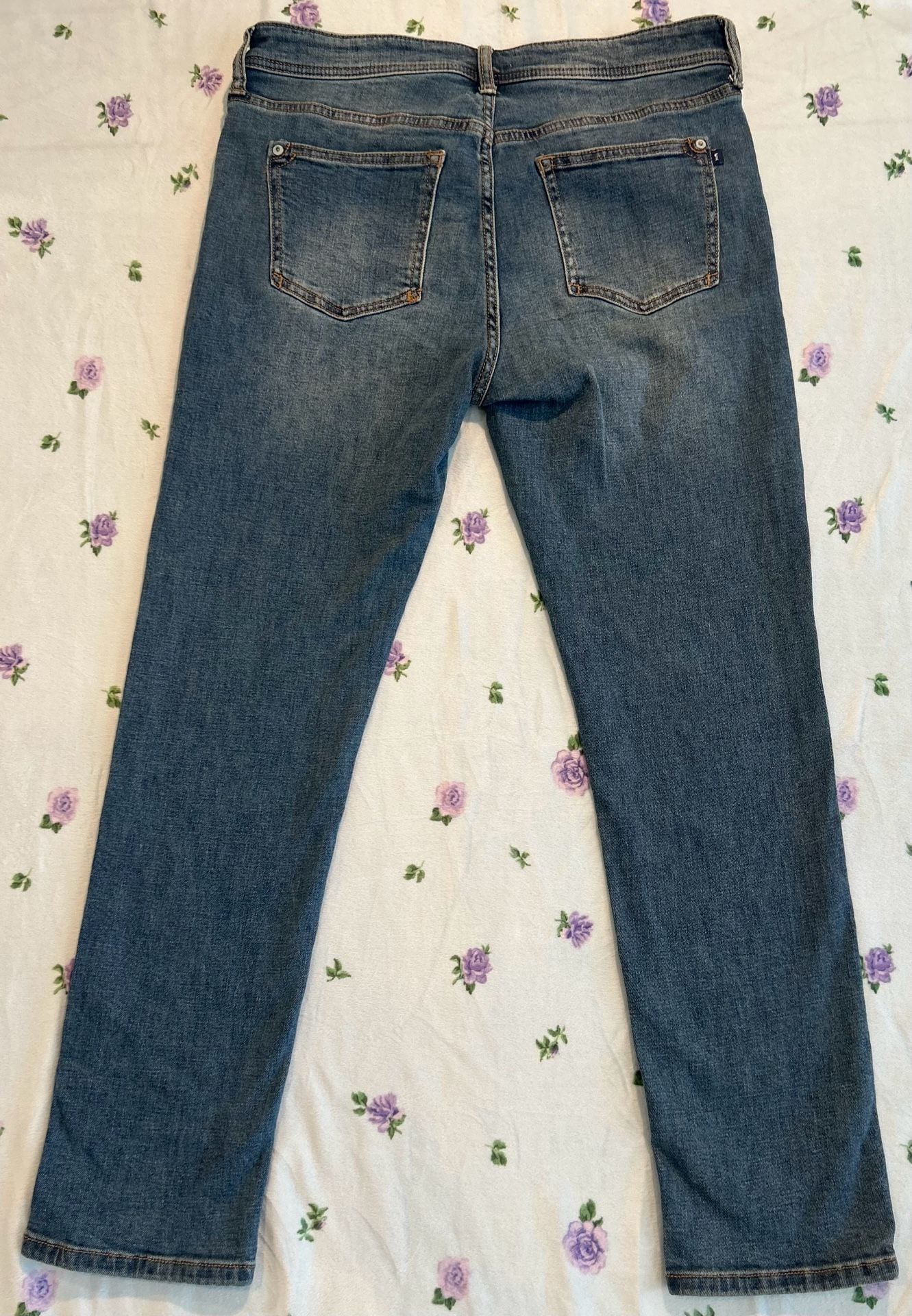 Pilcro Slim Boyfriend Jeans Size 29 Medium Wash Denim 8