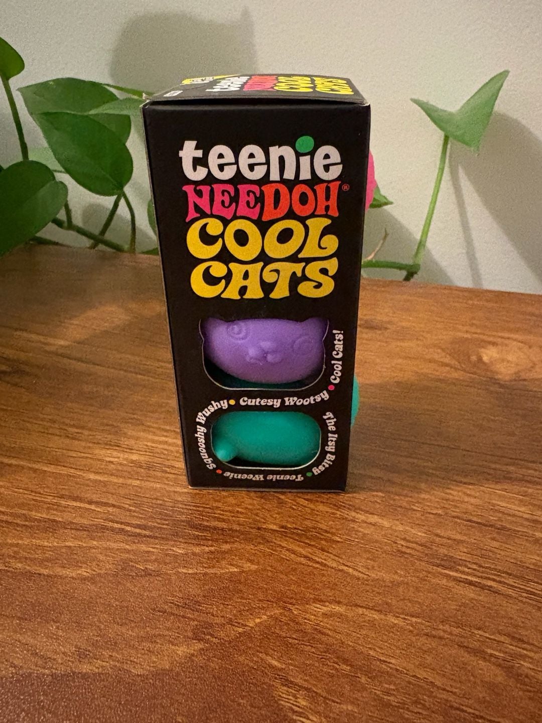 Schylling Teenie NeeDoh Cool Cats 3-Pack Fidget Toy New in Box 2