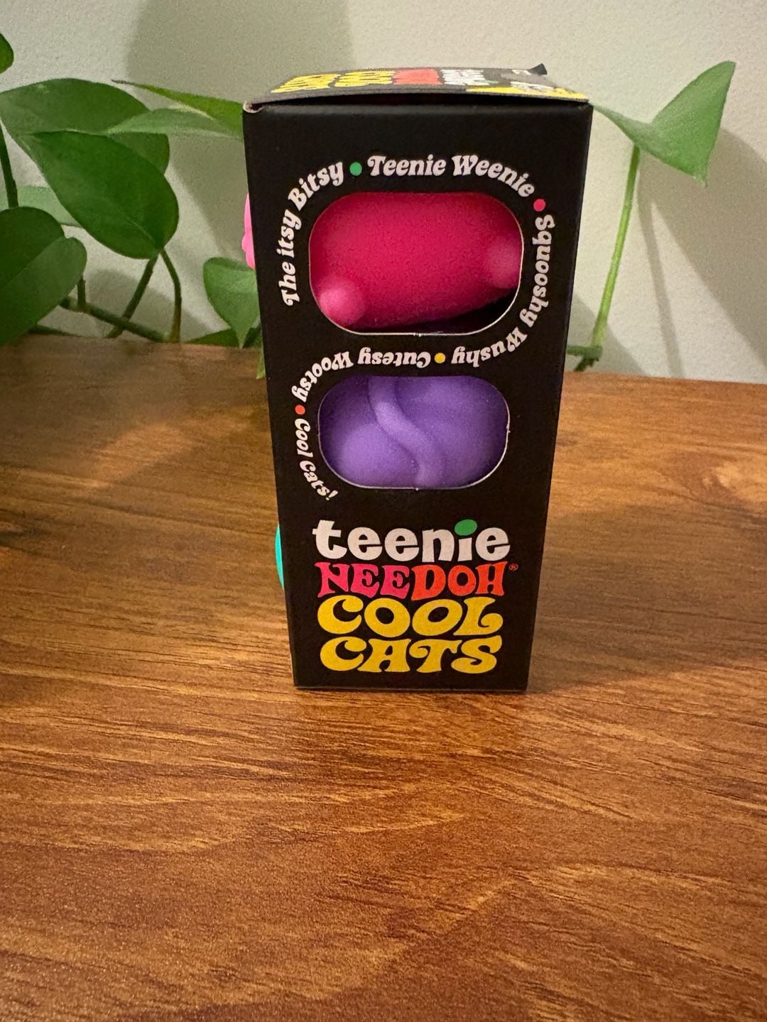 Schylling Teenie NeeDoh Cool Cats 3-Pack Fidget Toy New in Box 3