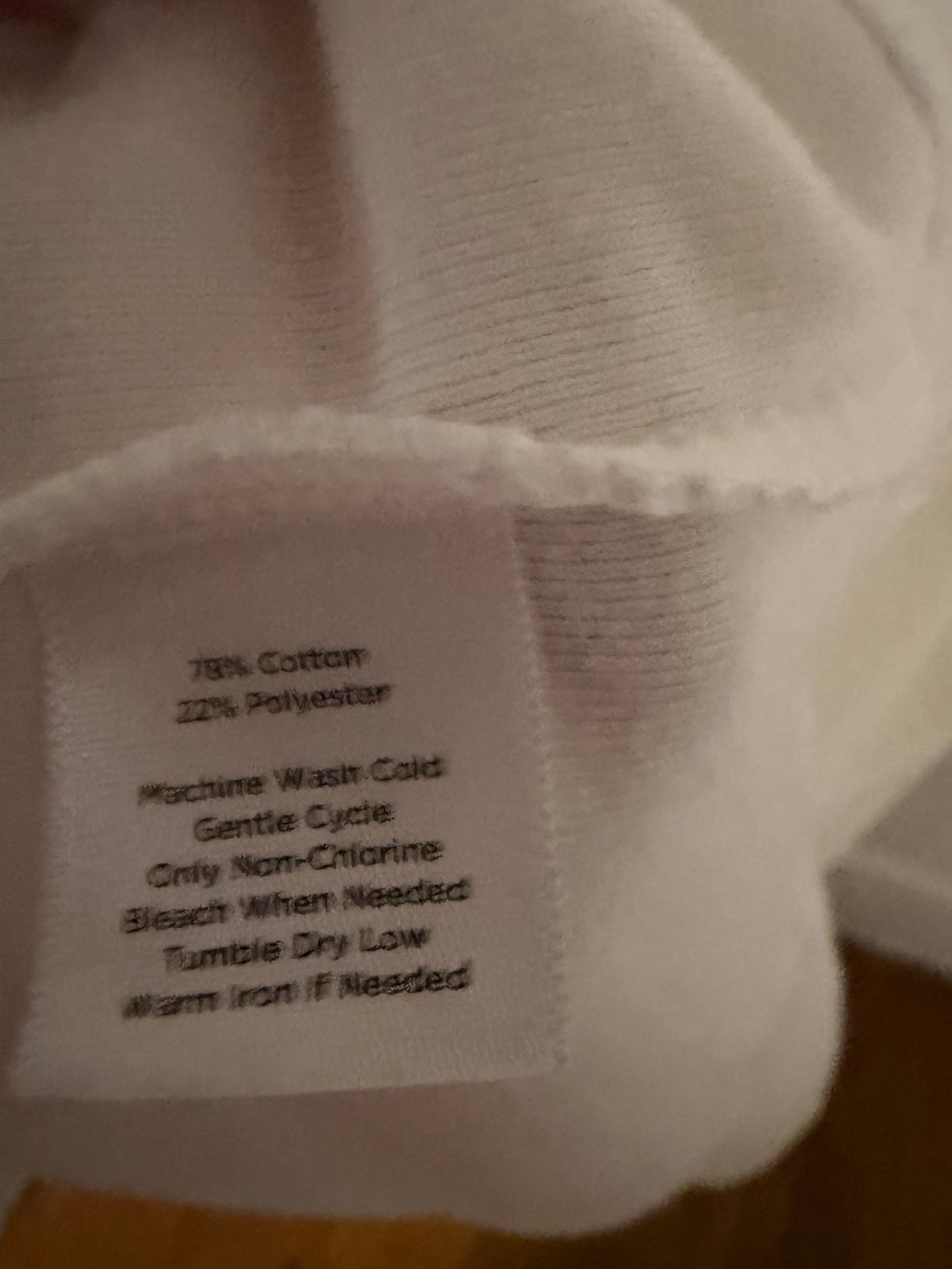 Talbots Polo Dress Size M White 6