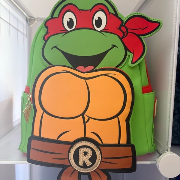 Loungefly Teenage Mutant Ninja Turtles Raphael Mini Backpack