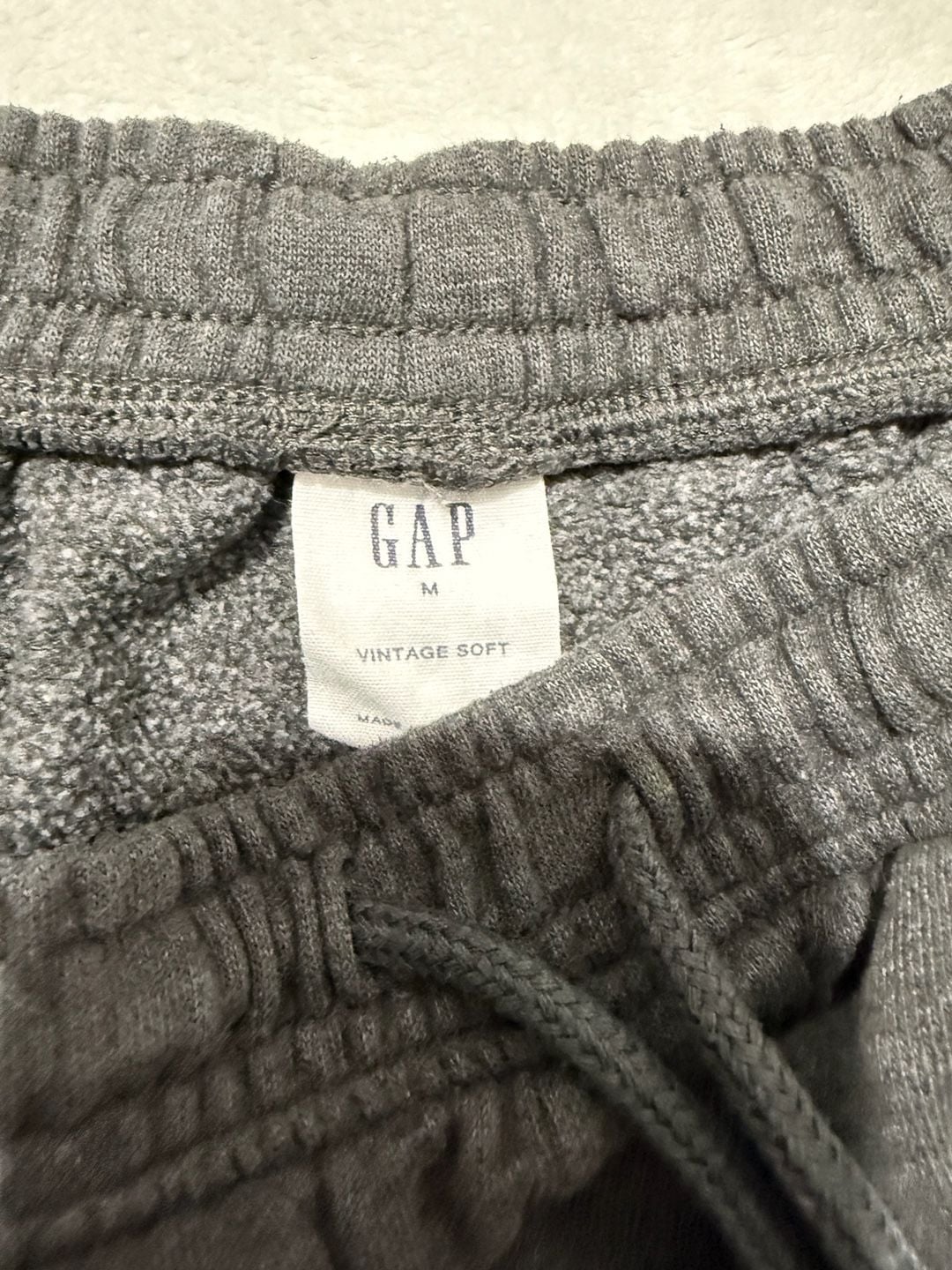 Gap Vintage Soft Sweatpants Size M Charcoal Gray Lounge Pants 3
