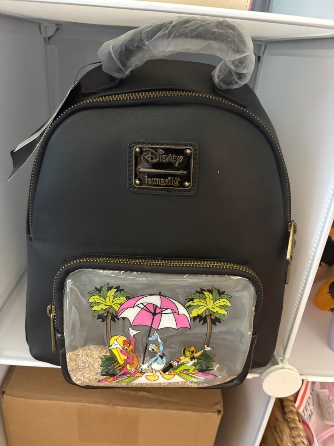 Loungefly Disney Three Caballeros Beach Sand Mini Backpack New 1