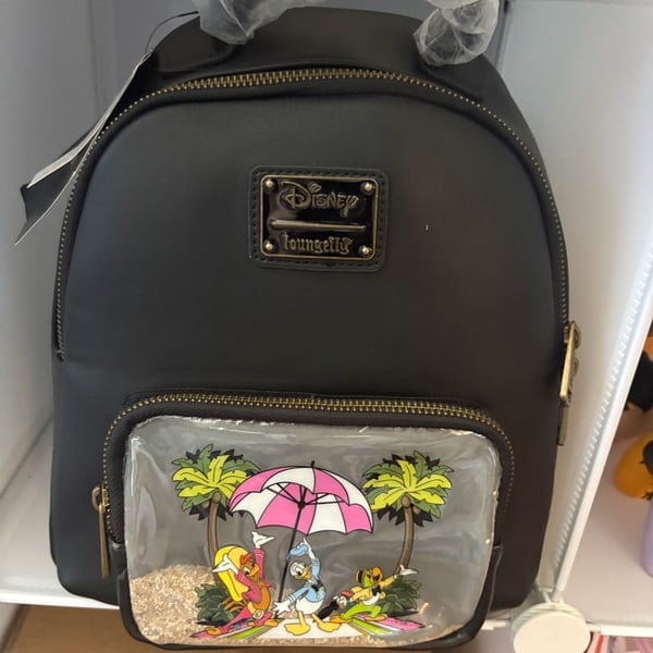 Loungefly Disney Three Caballeros Beach Sand Mini Backpack New