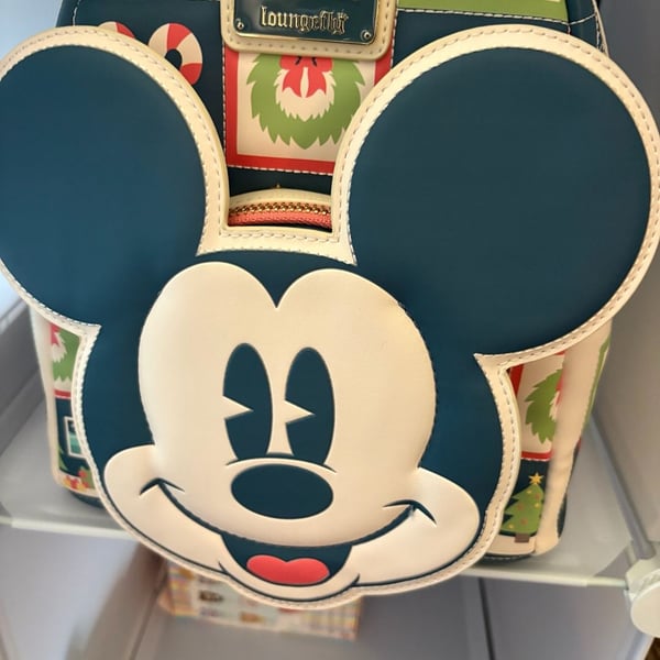 Loungefly Disney Mickey Mouse Holiday Mini Backpack