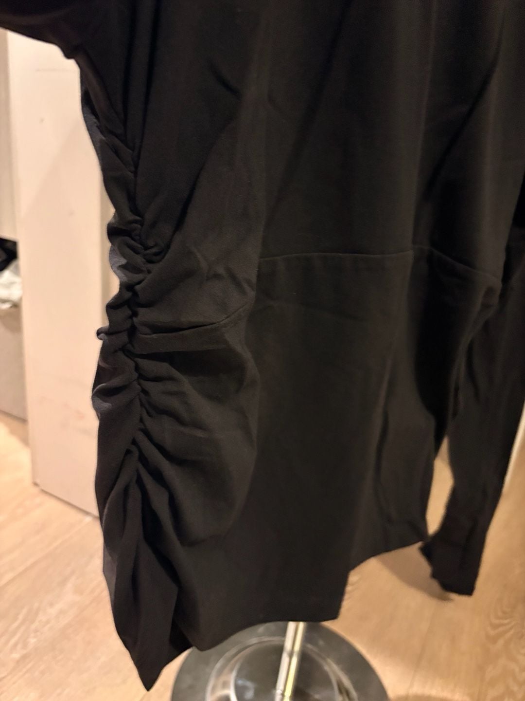 Athleta Transcend Half Zip Size L Black Pullover Top 4