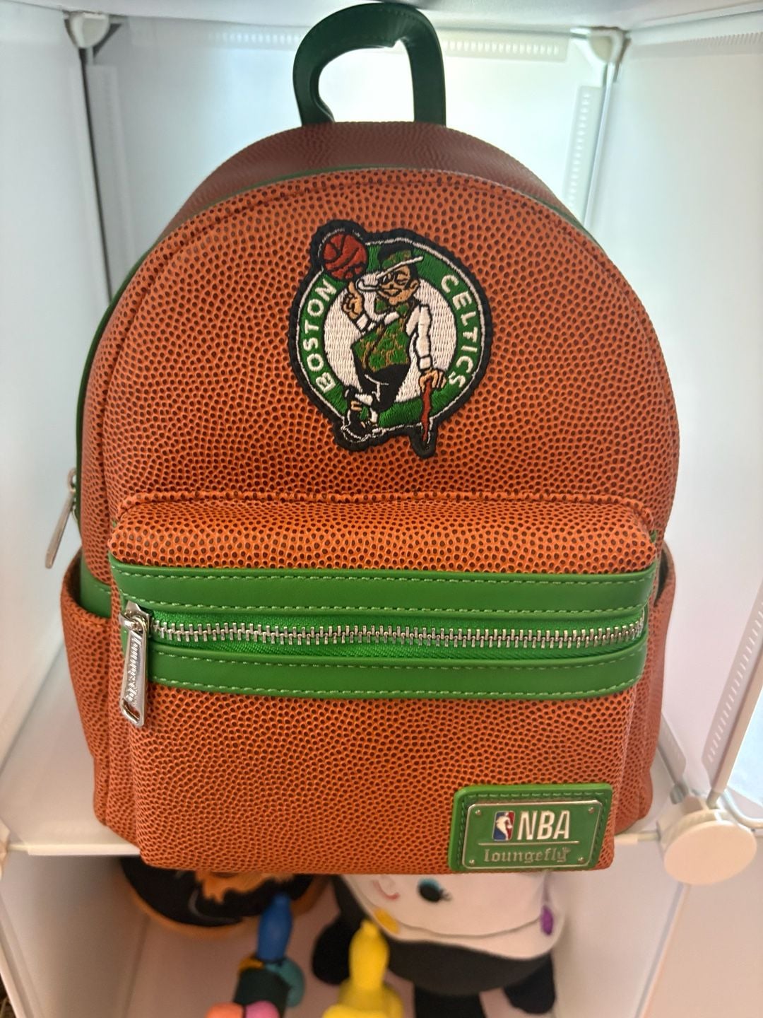 Loungefly NBA Boston Celtics Basketball Mini Backpack 2