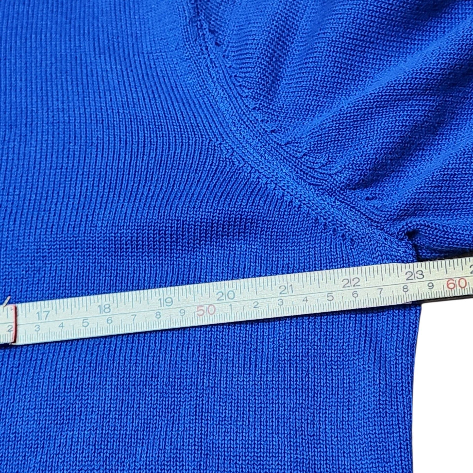 Stafford Prep Cotton Crewneck Sweater Size L Blue Long Sleeve Pullover 7