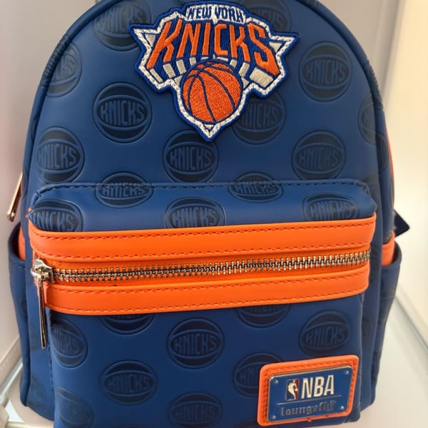 Loungefly NBA New York Knicks Logo Mini Backpack
