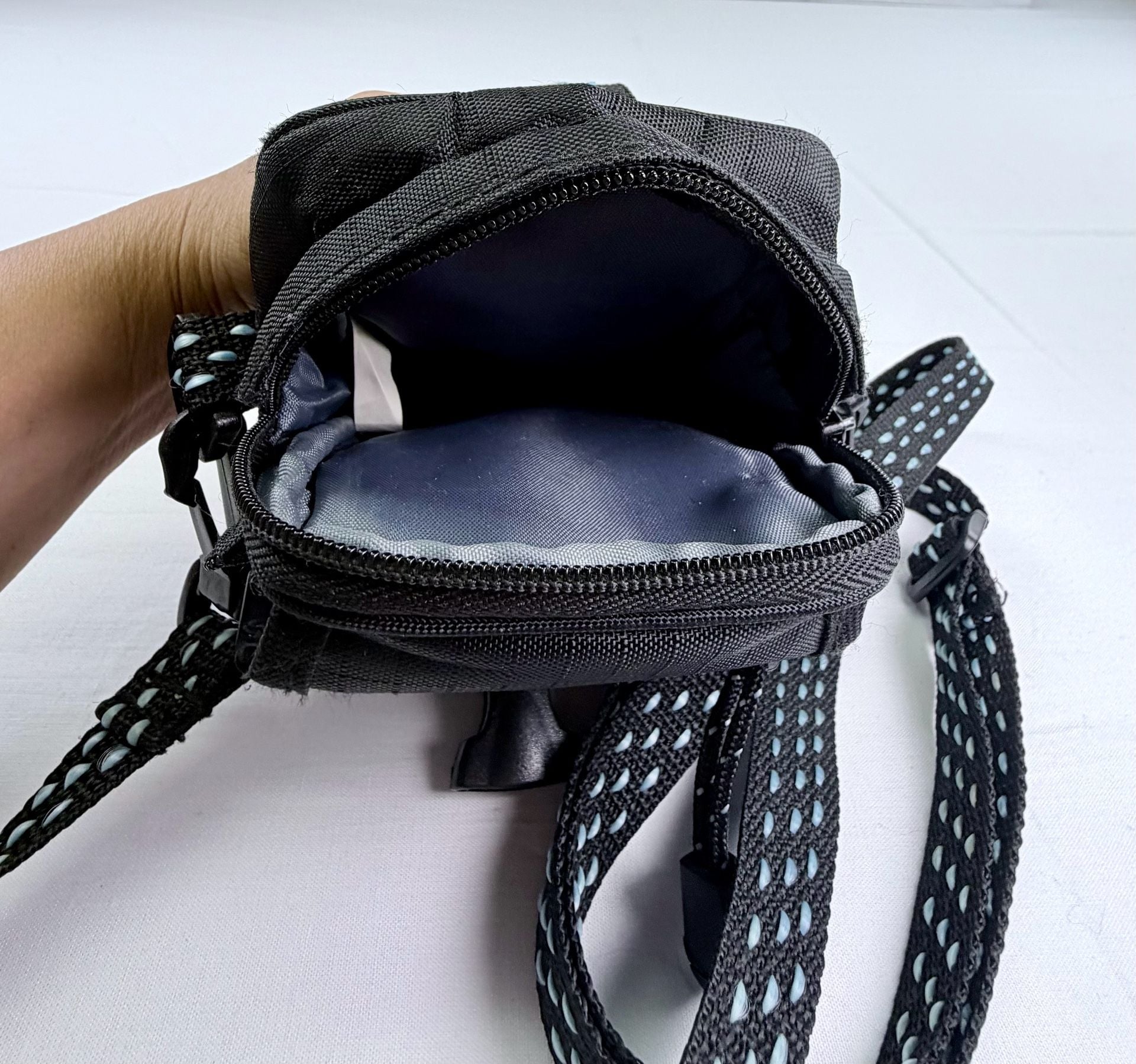 Samsonite Small Camera Black Pouch Case Bag 8