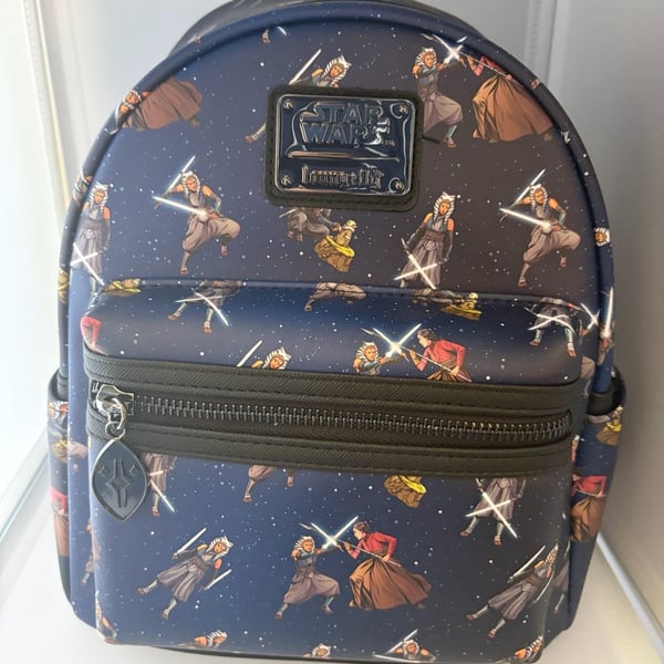 Loungefly Star Wars Ahsoka Tano AOP Mini Backpack