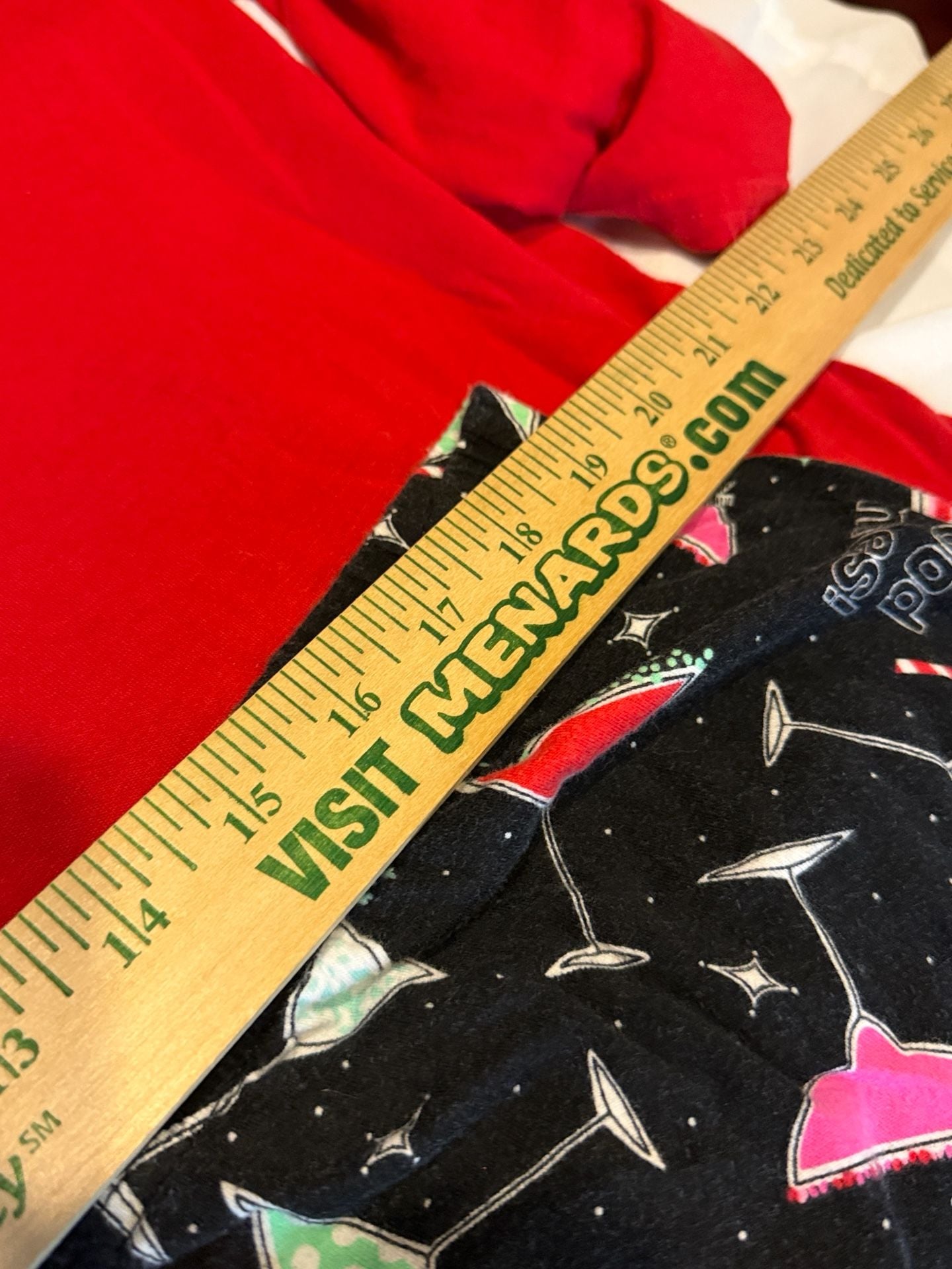Secret Treasures Pajama Set Size 2X/2XG Holiday Drink Cocktail Print 5