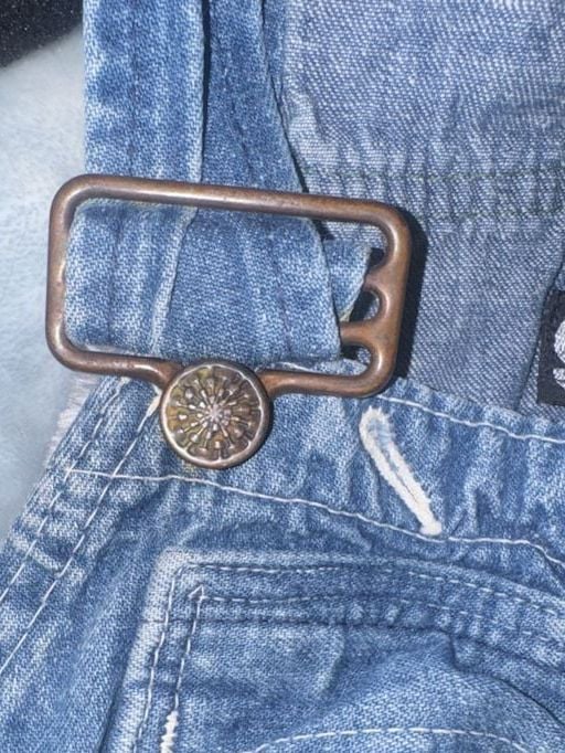 Gap Vintage Denim Overalls Blue Denim Relaxed Fit 4