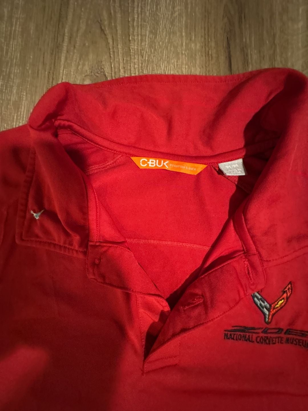 CBUK by Cutter & Buck Z06 National Corvette Museum Polo Size M 5