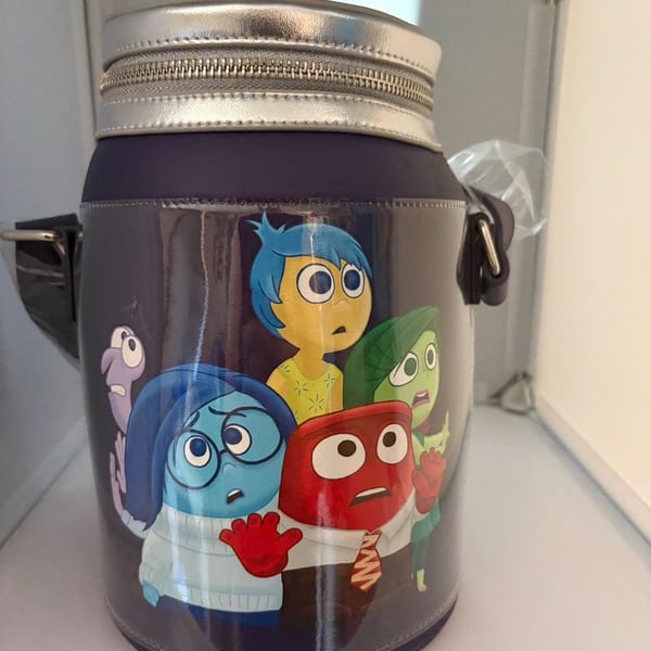 Loungefly Inside Out 2 Bottled Emotions Jar Crossbody Bag