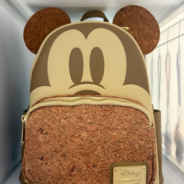 Loungefly Disney Mickey Mouse Corkboard Pin Display Mini Backpack