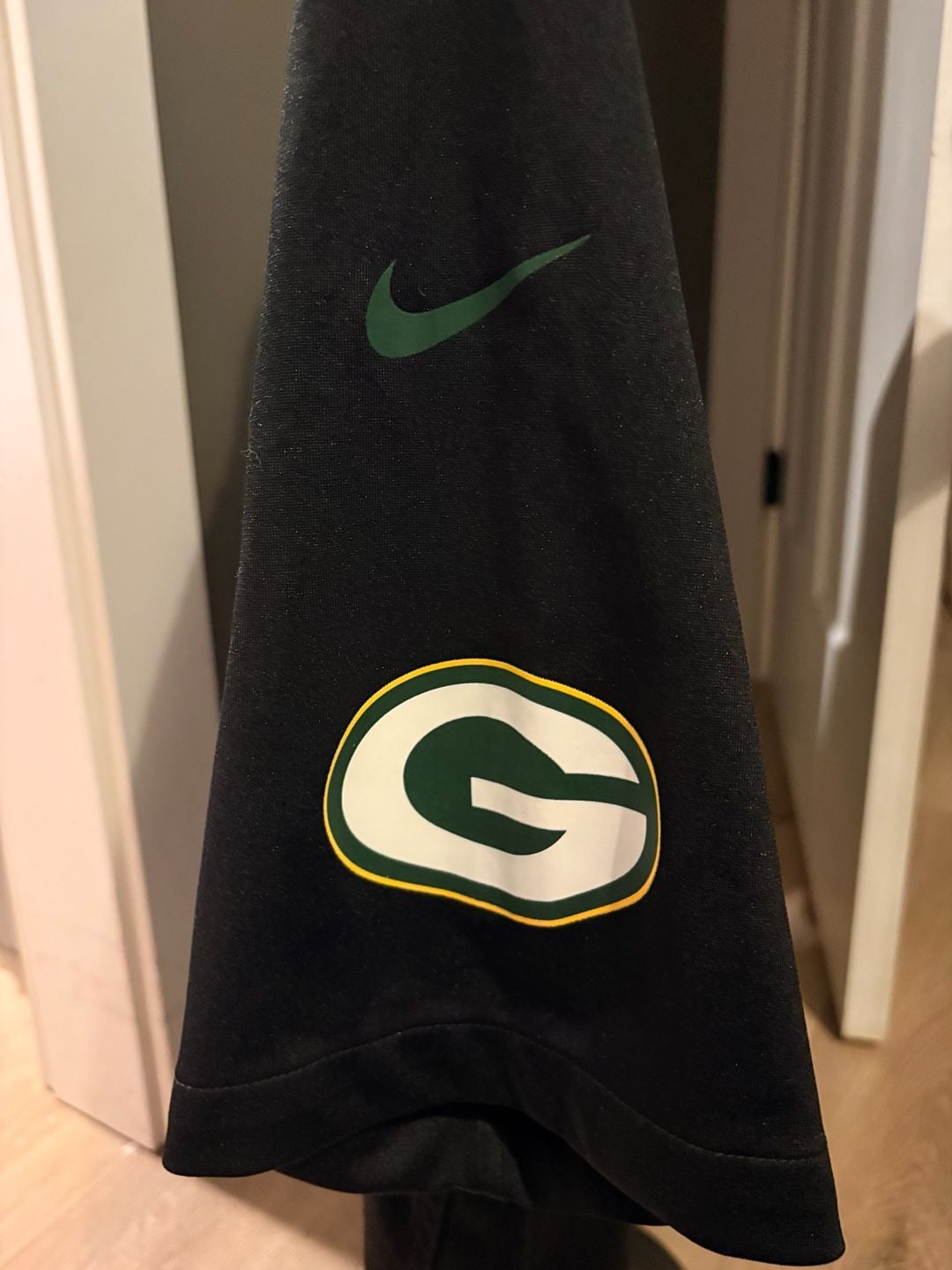 Nike Aaron Rodgers Green Bay Packers Jersey Size L Black Salute to Service 4
