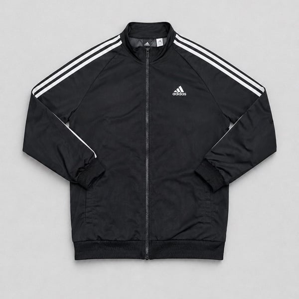 Adidas Essential Tricot Track Jacket Size XL Black