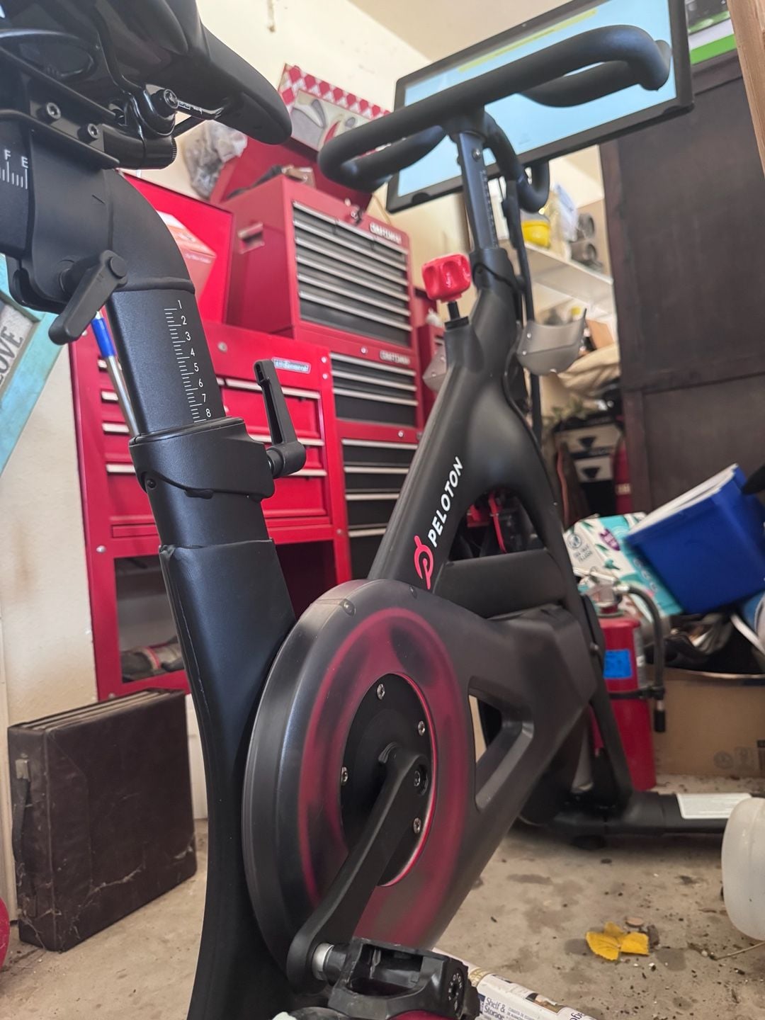 Peloton Bike Indoor Exercise Bike Black 9