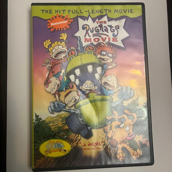 The Rugrats Movie DVD Nickelodeon Full-Length Film