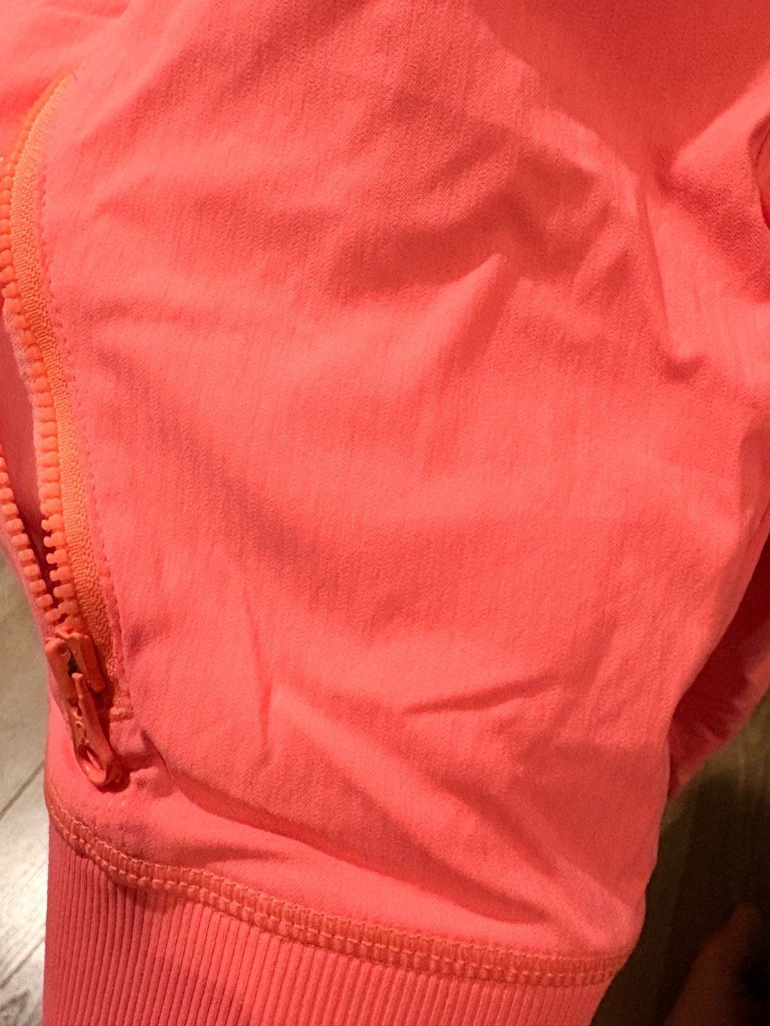 Lululemon Street to Studio Jacket Pink Coral Full Zip Hoodie 5