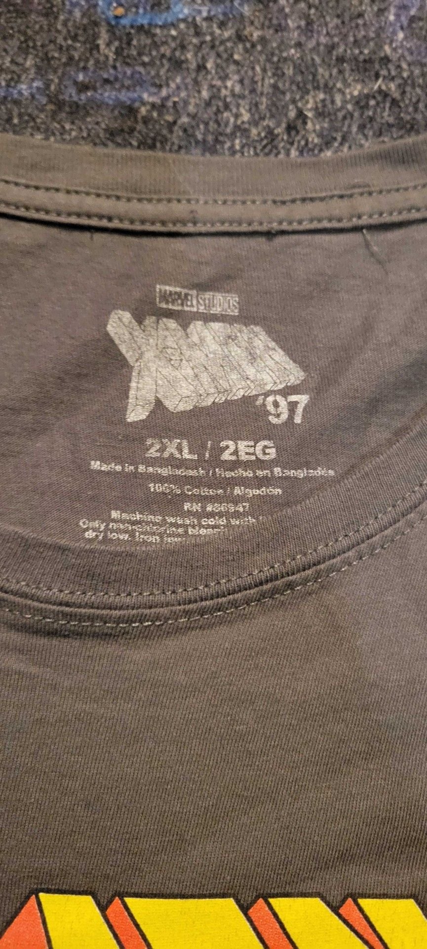 Marvel Studios X-Men '97 Graphic T-Shirt Size 2XL Charcoal Gray Team Art 5
