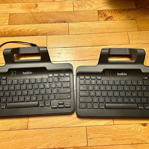 Belkin USB-C Keyboard With Stand For iPad