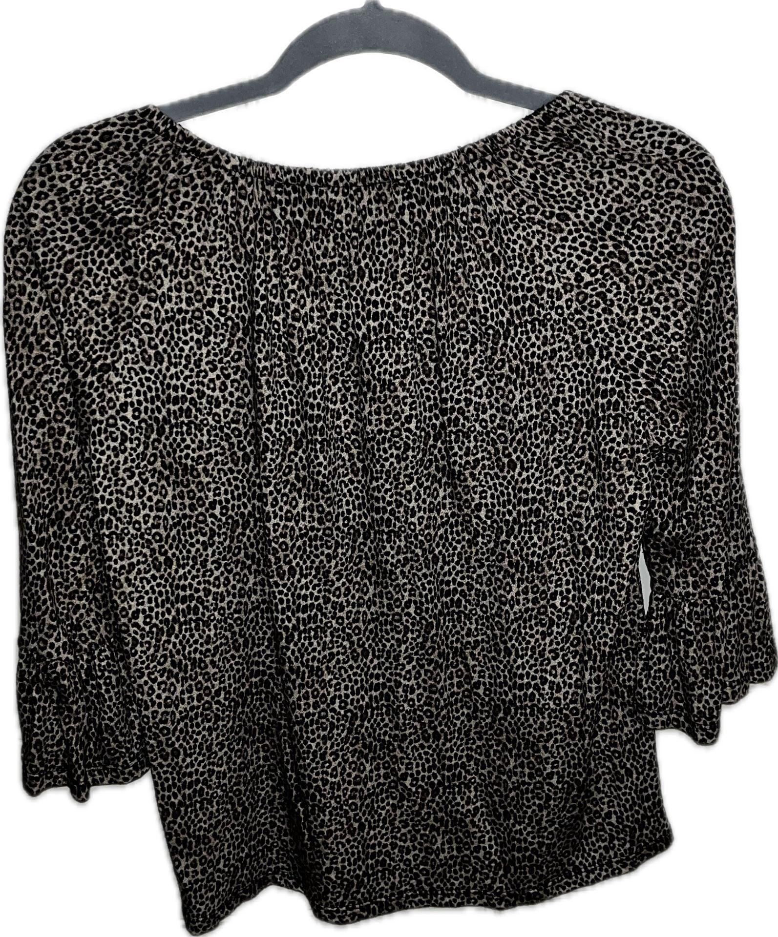 Michael Michael Kors Leopard Print Top Size S 3