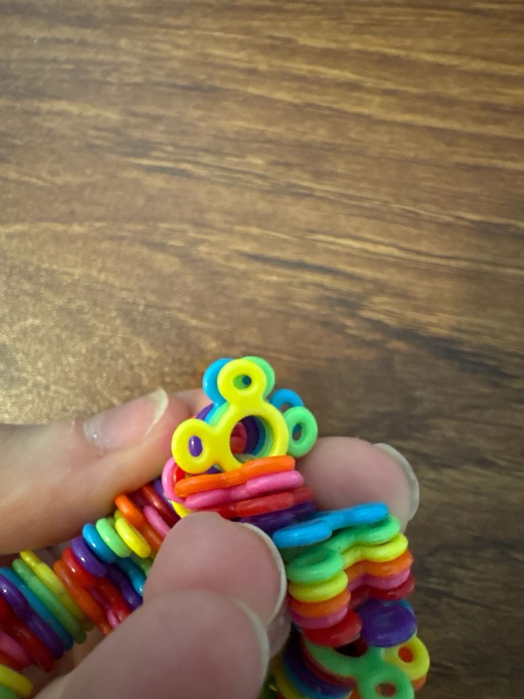 Disney Mickey Mouse Rainbow Stretch Bracelet 3