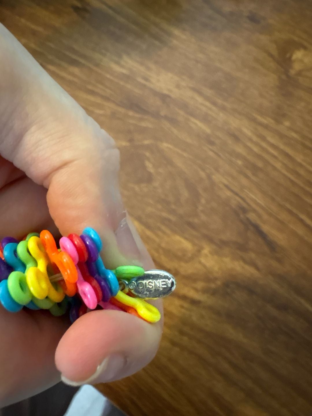 Disney Mickey Mouse Rainbow Stretch Bracelet 4