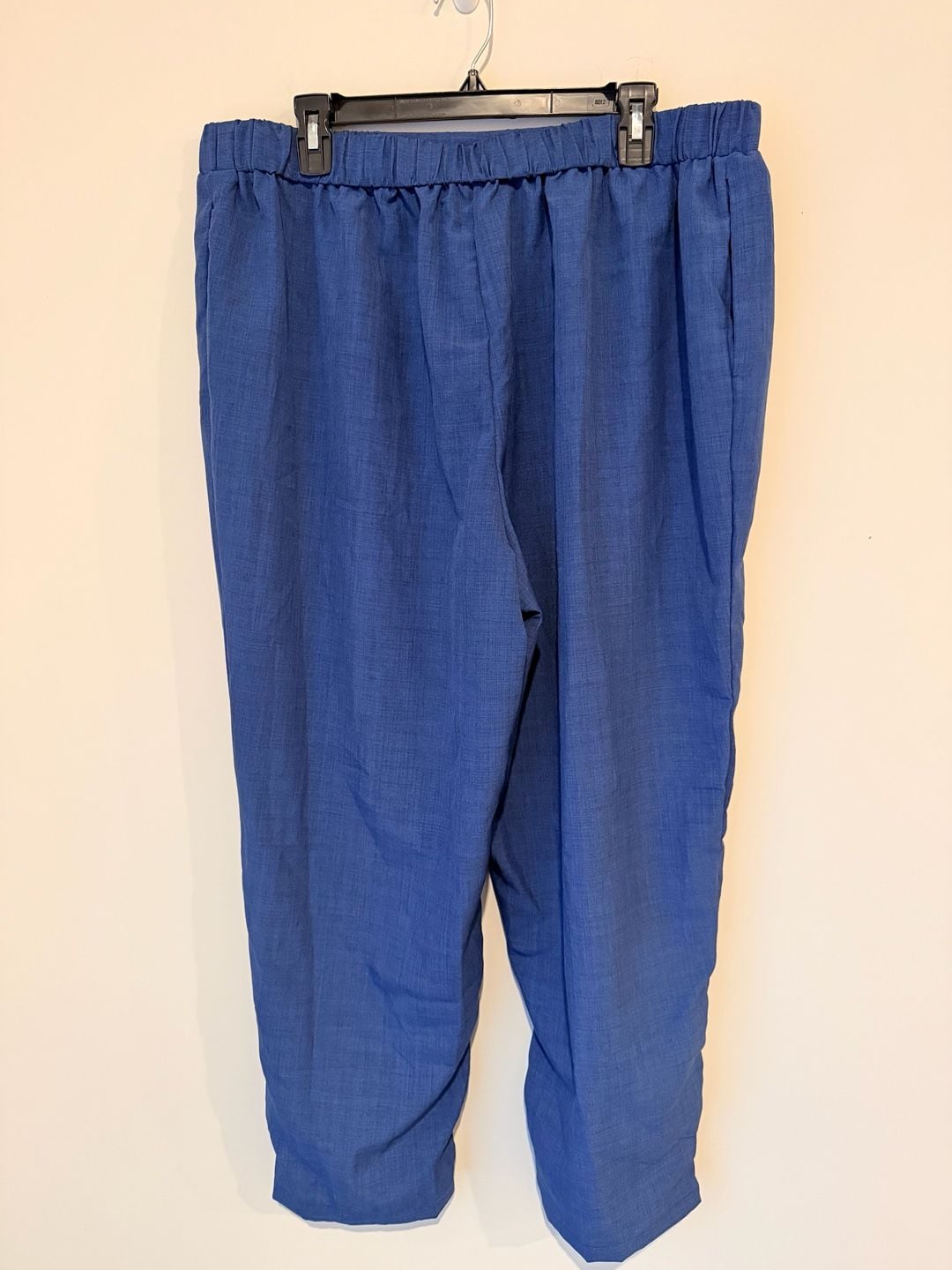 SHEIN Drawstring Waist Pants Size 3XL Blue 7