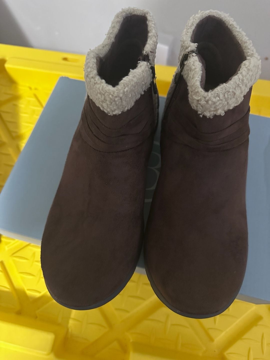 LifeStride Womens Glendale Ankle Boot Coffee 9 W : 2