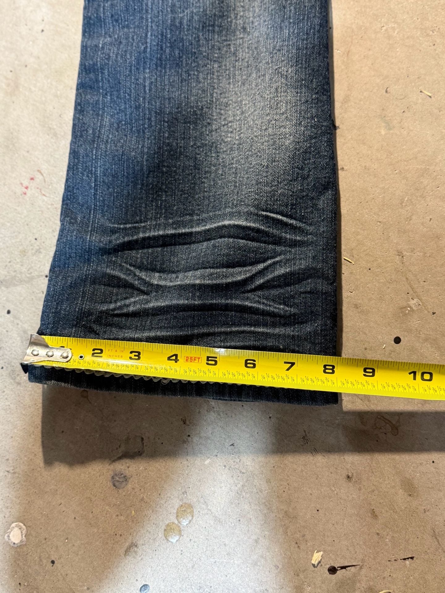 Almost Famous Embellished Pocket Denim Jeans Dark Wash 9